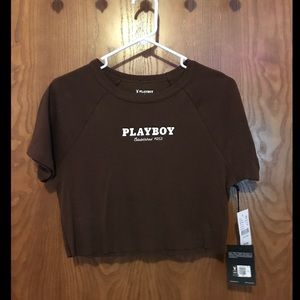 Playboy Pacsun Cropped Tee
